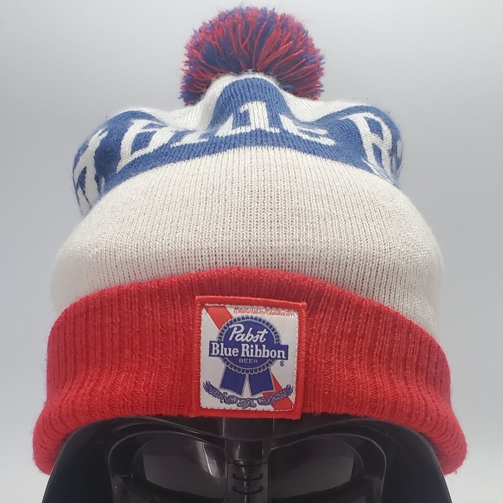 Space Craft Pabst blue ribbon knit cap Beanie